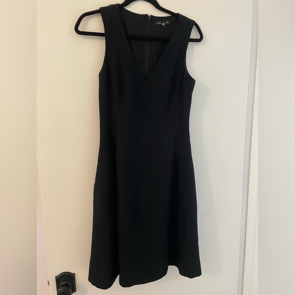 Very Flattering A Line Little Black Dress